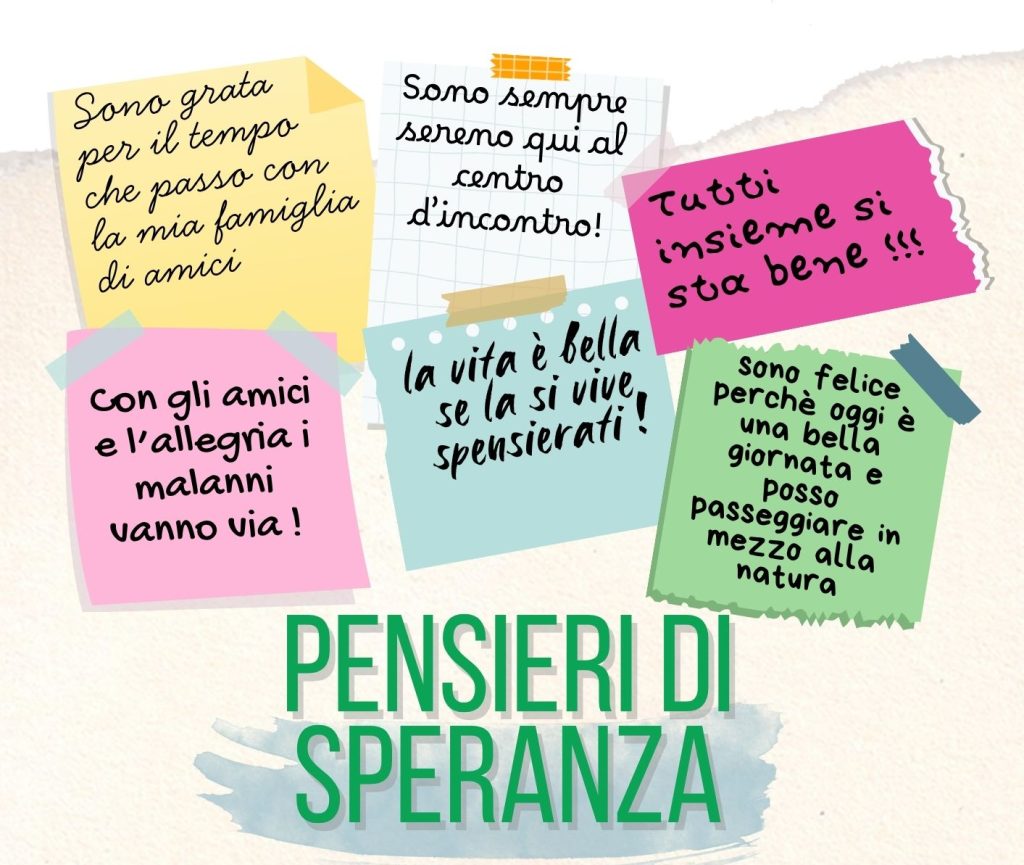 Pensieri di speranza